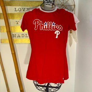 Nike Philadelphia Phillies Ladies Fit Baseball Tee